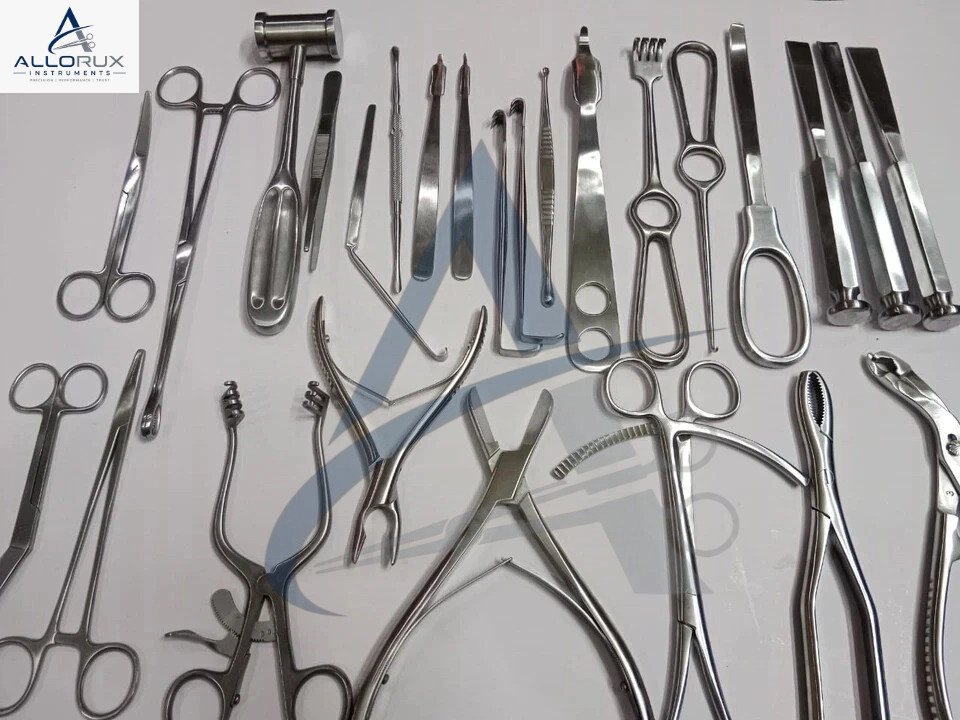 Basic Orthopedic Surgery Kit German Orthopedic Surgical instruments Set of 25 PC