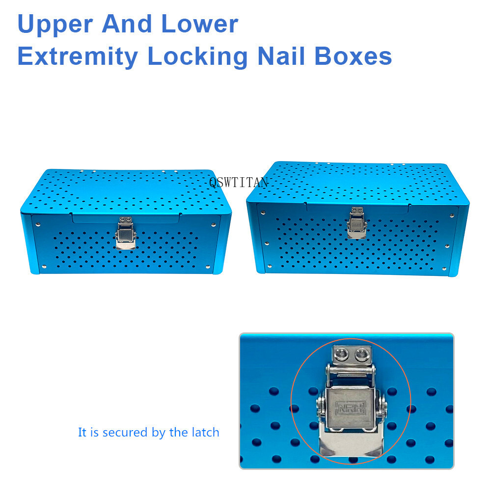 Locking Bone Screw Case Bone Nail Placement Storage Box Case