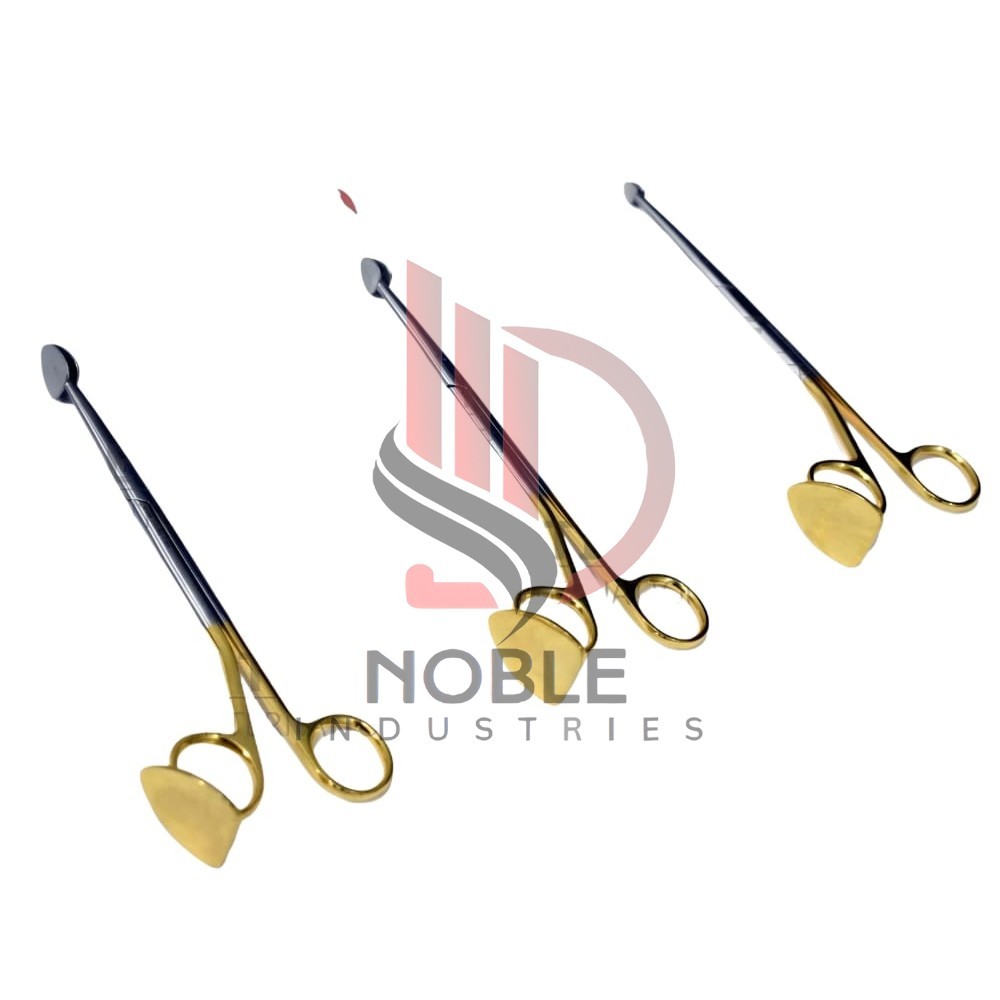 Trepsat Facial Flap dissector scissors set of 3pcs,10mm,15mm,20mm total length