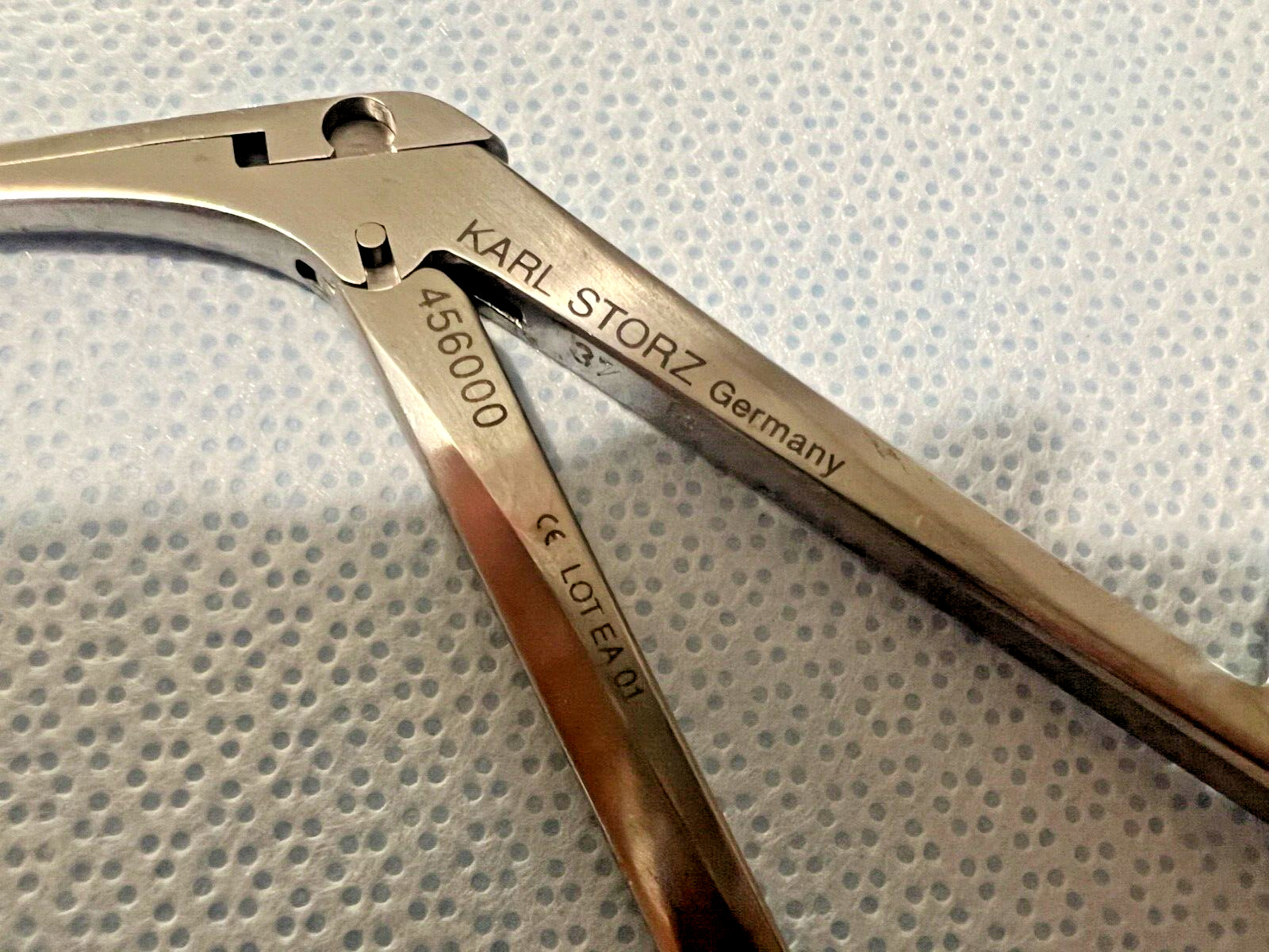 Aesculap MA321R Well-Blakesley Fenestrated Nasal Forceps 4mm X 4.5″ Size 1 ENT