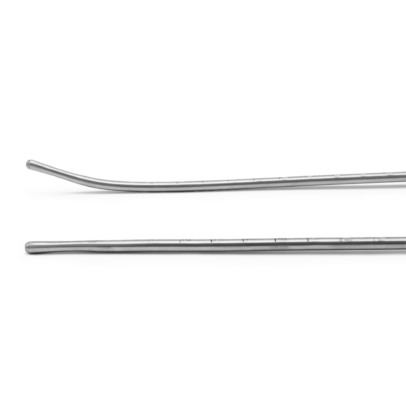 2 Pcs Sim Uterine Sounds 34 cm Gynecology Instrument Stainless German Grade