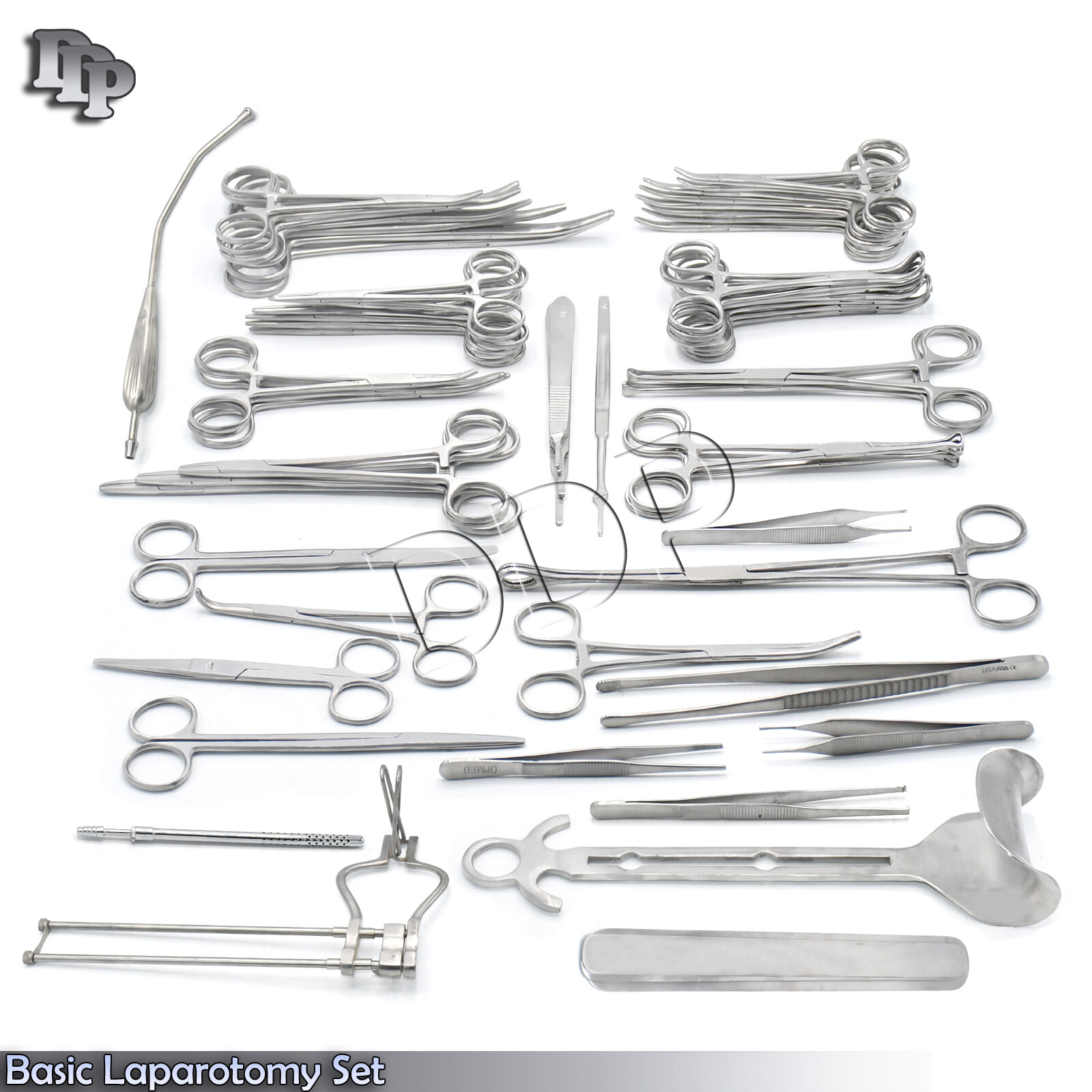 Basic Laparotomy Set of 81 Surgical Instruments,DS-618