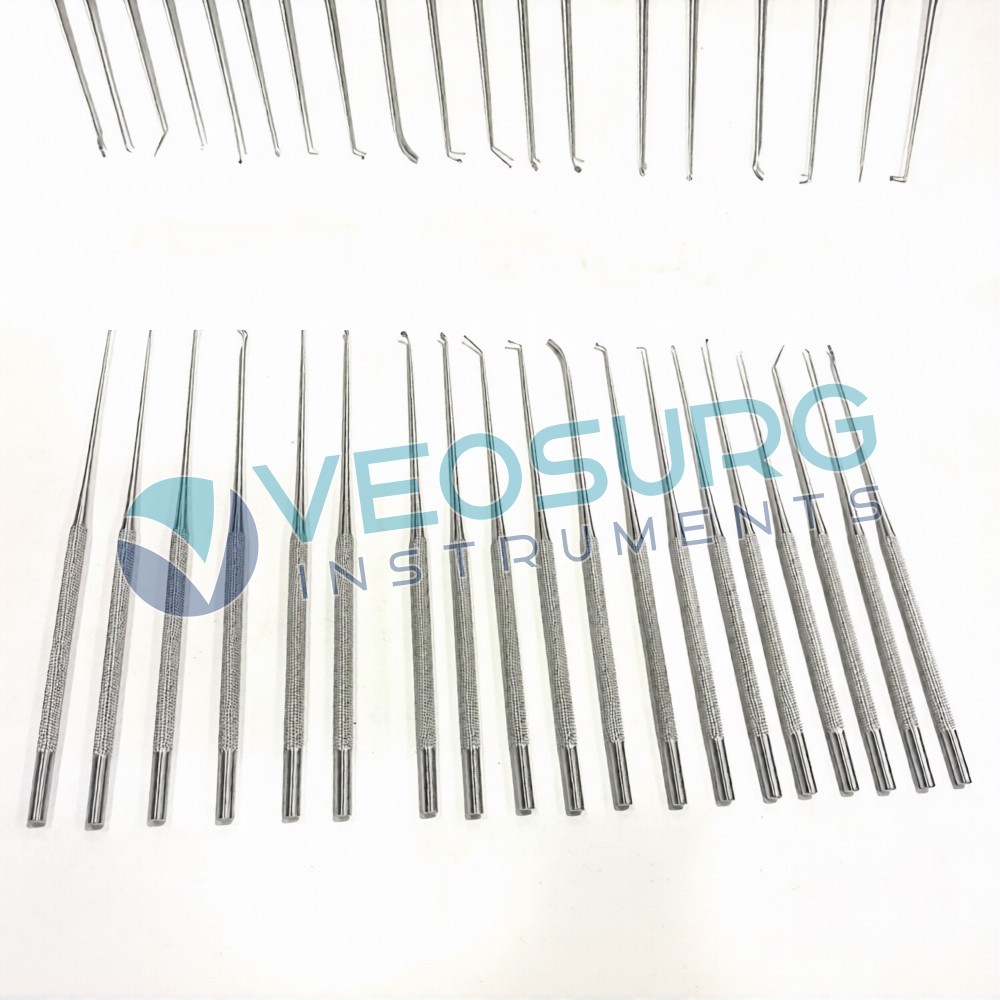 Rhoton Micro Dissector Expanded Set 20 Pcs Neurosurgery Instruments Set
