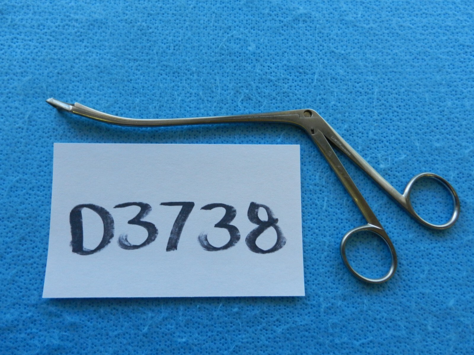 D3738 Lawton Surgical Curved Tonsil Punch Forceps