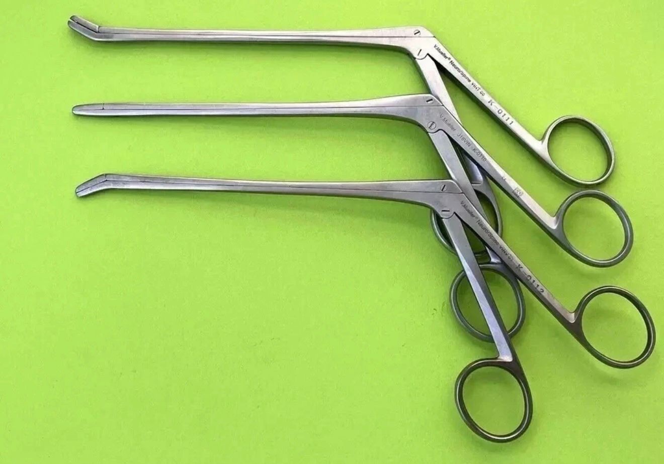 V.Mueller Surgical Set of 3 Rongeurs straight ,up and ,down