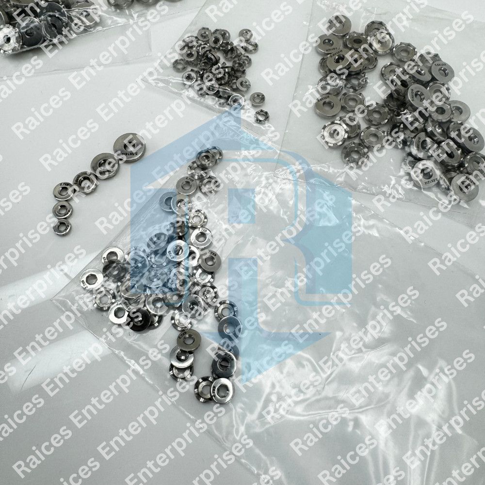 Spike Washers Orthopedic Screws, Set of 60 Pcs Orthopedic Instruments SS 316L