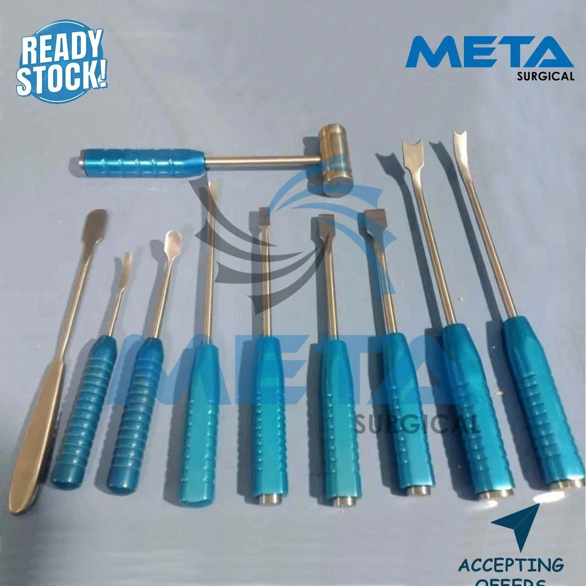 Periacetabular Osteotomy Instruments Set 10 Pcs | Orthopedic Surgical Tools