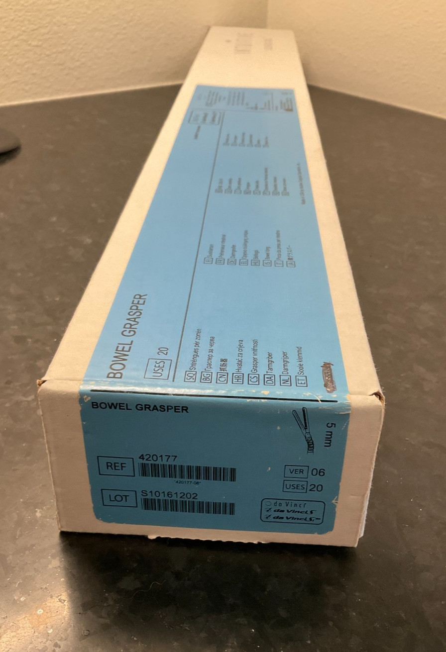NEW SEALED Intuitive Surgical 420177 Da Vinci Bowel Grasper