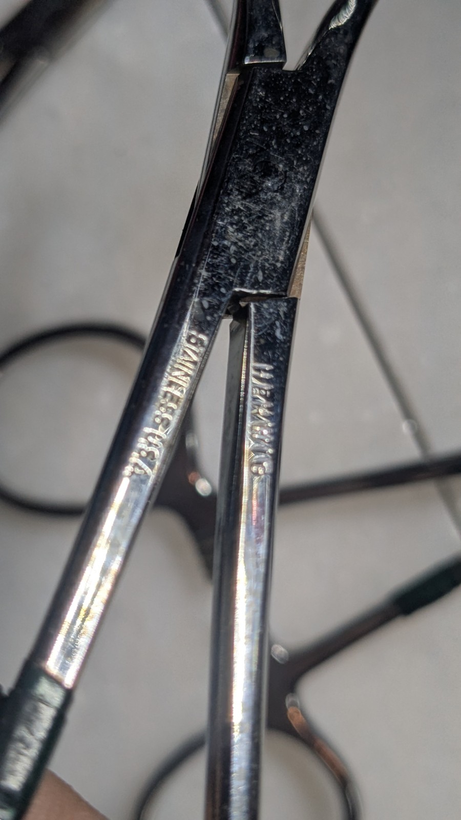 HER-WIG, S.S. PAKISTAN Towel Clamps