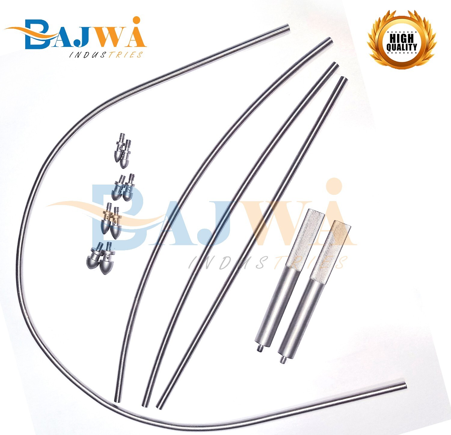 Vascular Set Fistula Tunneler Set of 11 PCs Orthopedic Surgical Instruments