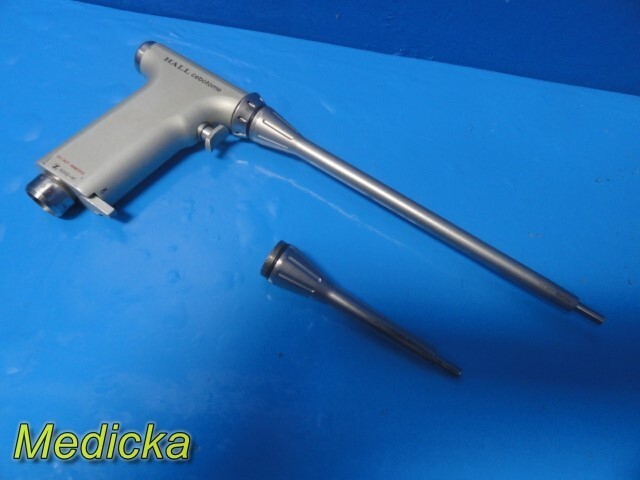 AMSCO Zimmer Hall 5052-41 Cebotome W/ 5052-42 & 5052-43 Burr Extensions ~ 32541