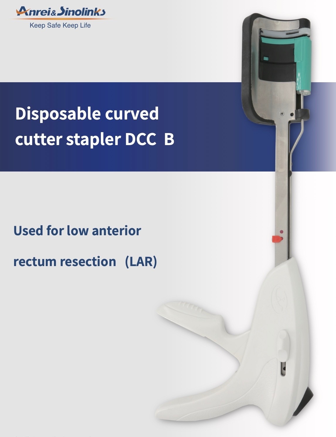 Curved Cutting Stapler