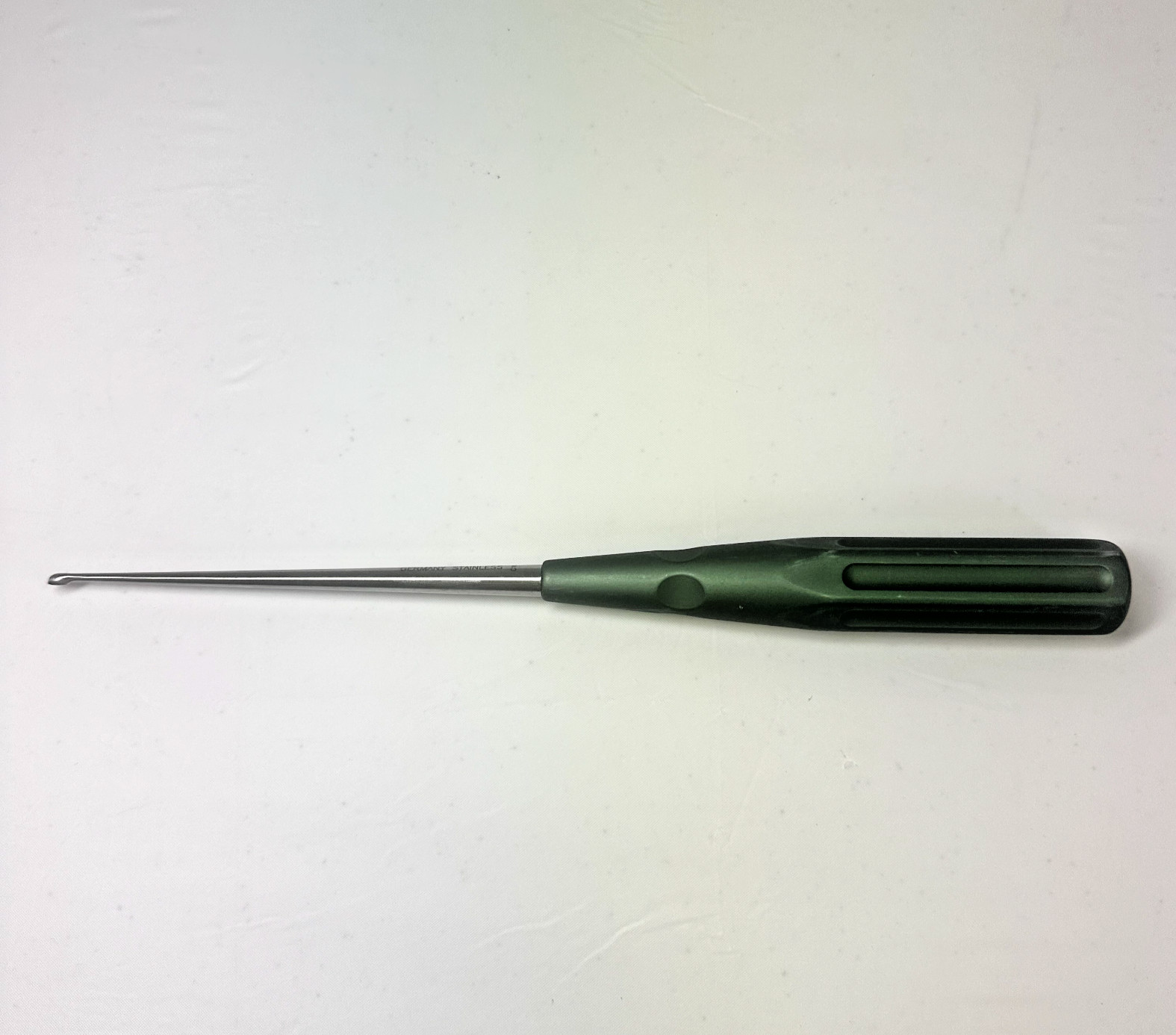 V Mueller U-0179 Neurology Upper Spine Curette Chroma-Line 10″