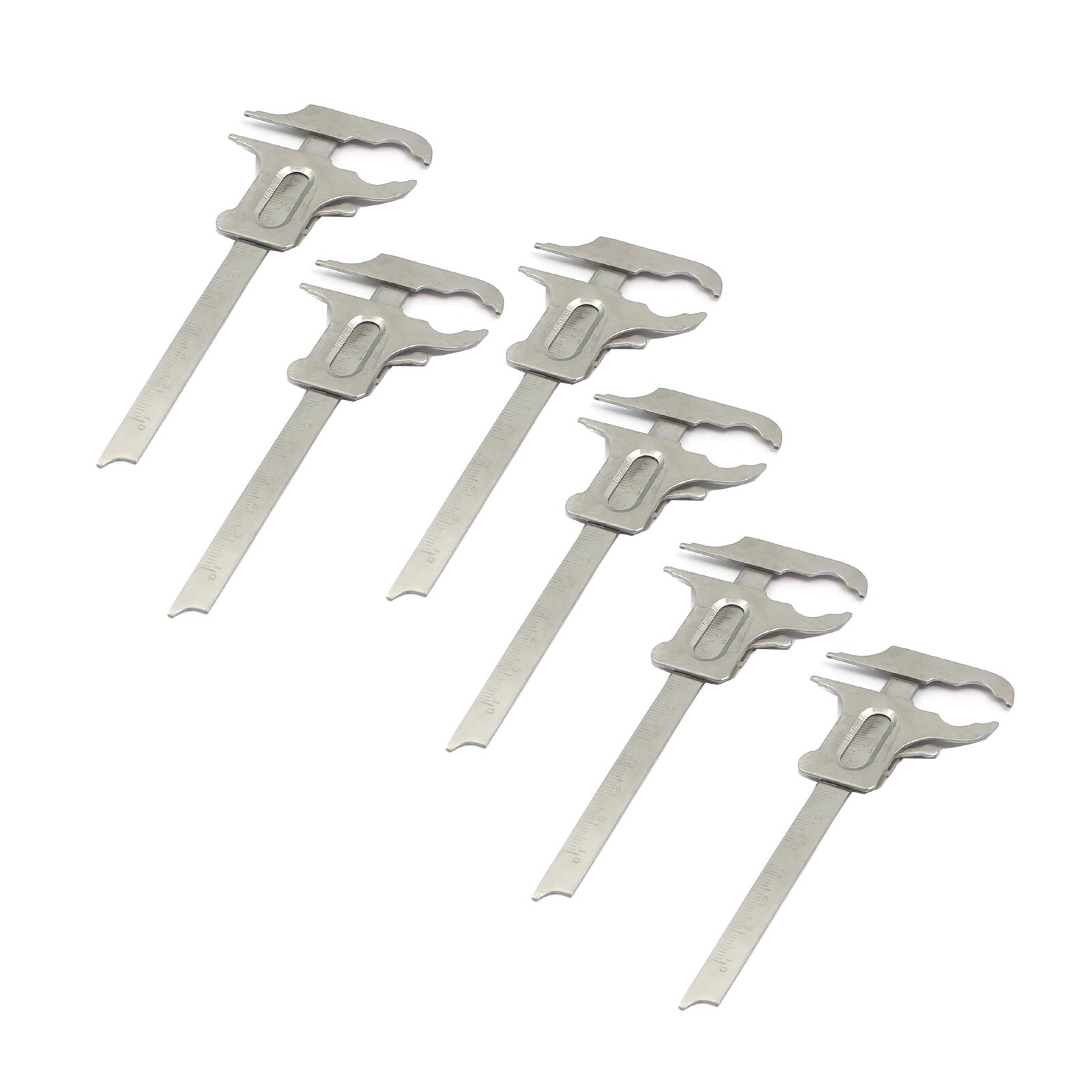 6 Pieces BOLEY Gauge Dental Dentist Surgical Implant Instruments