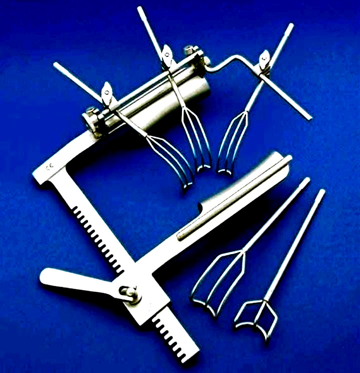 Cooley Cosgrove Mitral Valve Retractor Complete Surgical Kit Good Quality