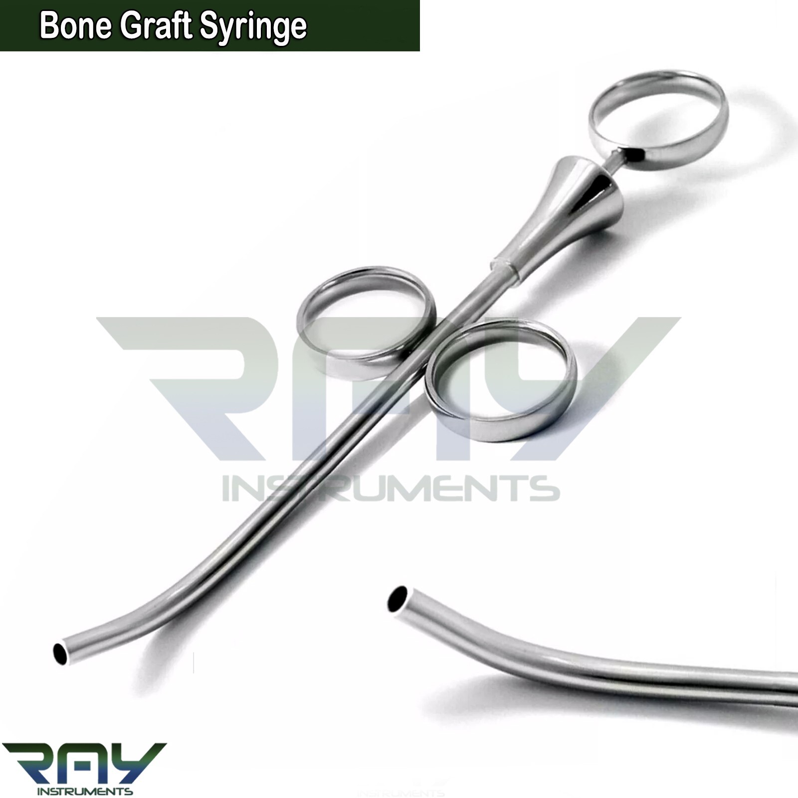 Sinus Lift Surgery Kit Offset Concave Osteotome Bone Syringe Mallet Mead Hammer