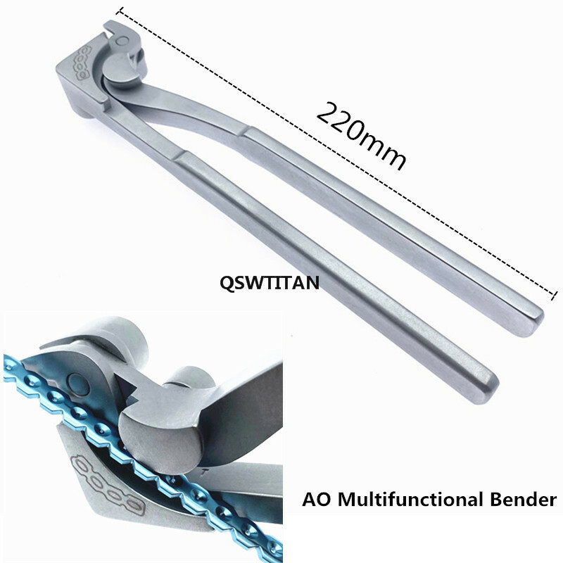 Multifunctional AO Bone Plate Bender for Reconstruction Instruments 22cm