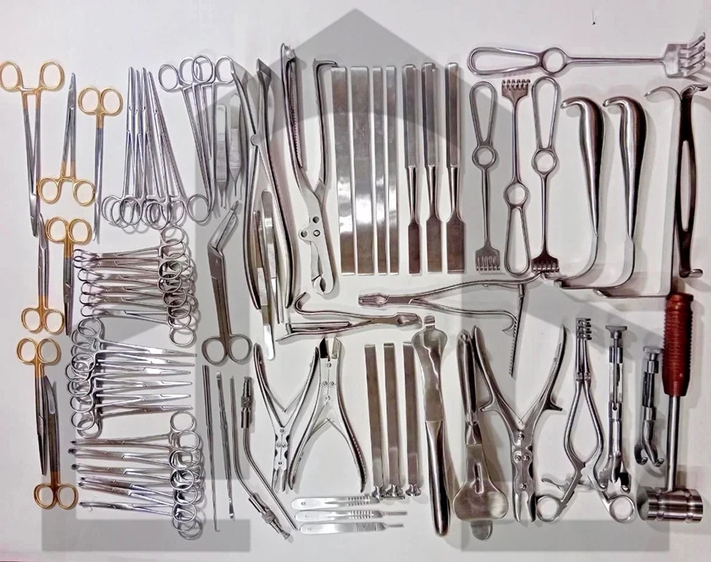 Major Orthopedic Basic Instruments Set Surgical Instruments 74 Pcs