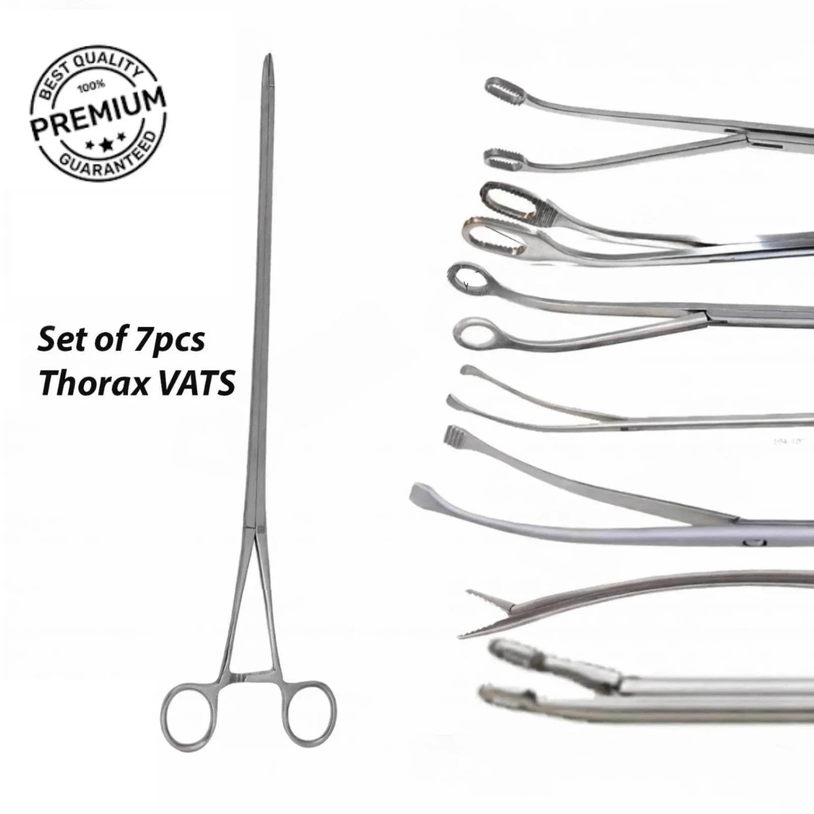 New Set of 7pcs Thorax VATS instruments A + quality Surgical Instruments