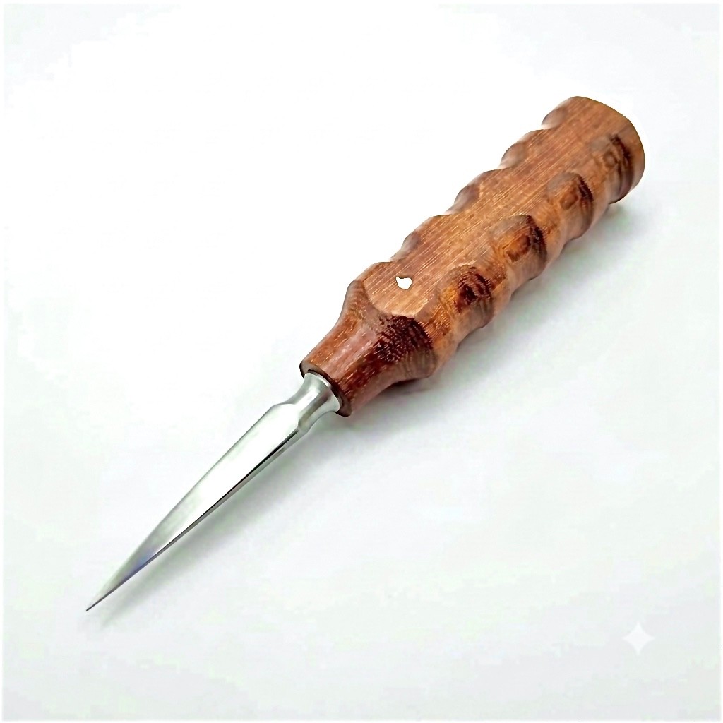 Orthopedic Bone Awl Straight Fibre Handle Veterinary Instruments Free shipping