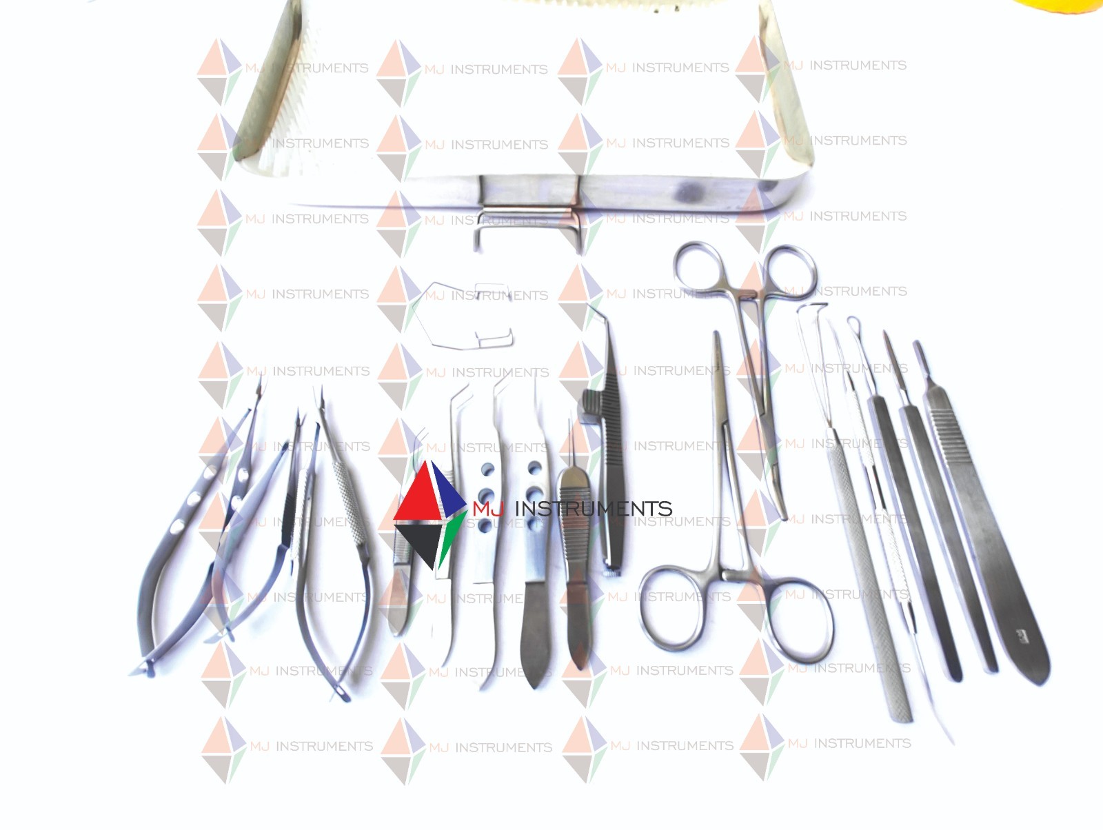 Ophthalmic Cataract Surgery Set Micro Surgery 17 Pcs Eye Instruments