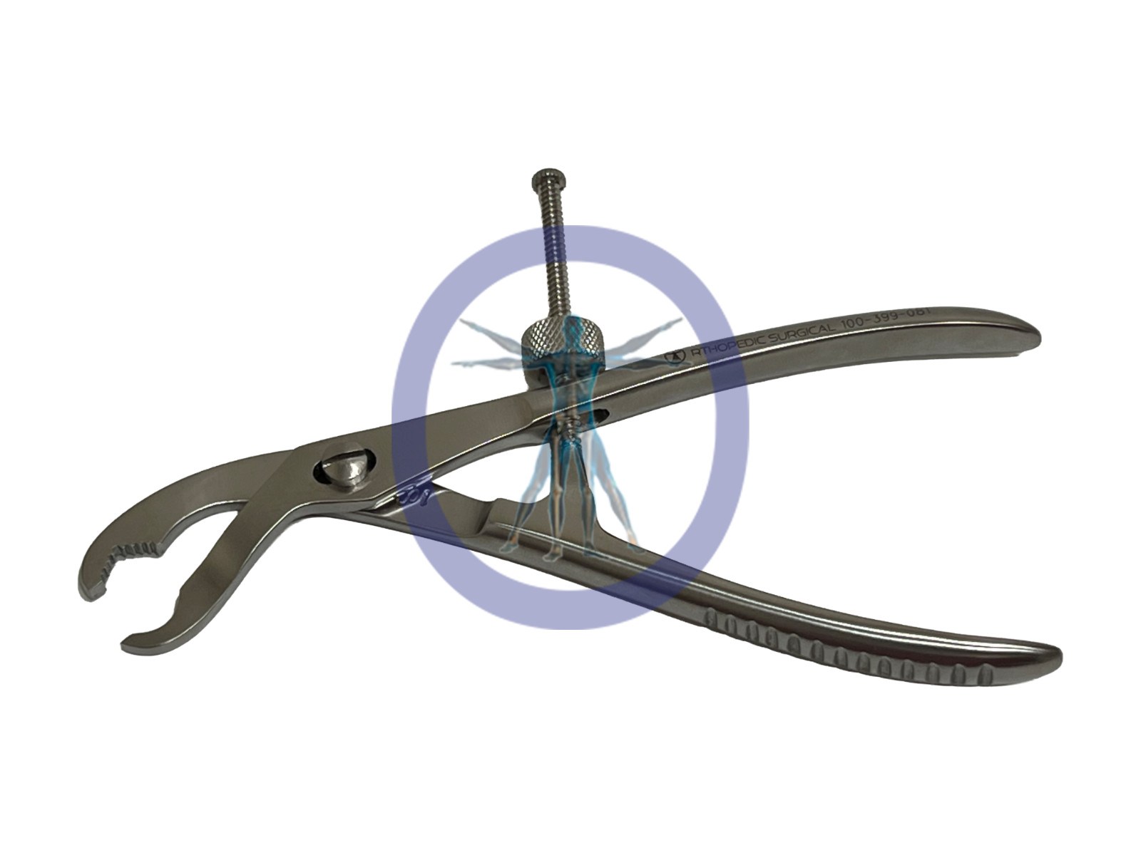 Orthopedic Surgical Verbrugge 6″ Self Centering Bone Holding Forceps 15cm *NEW*