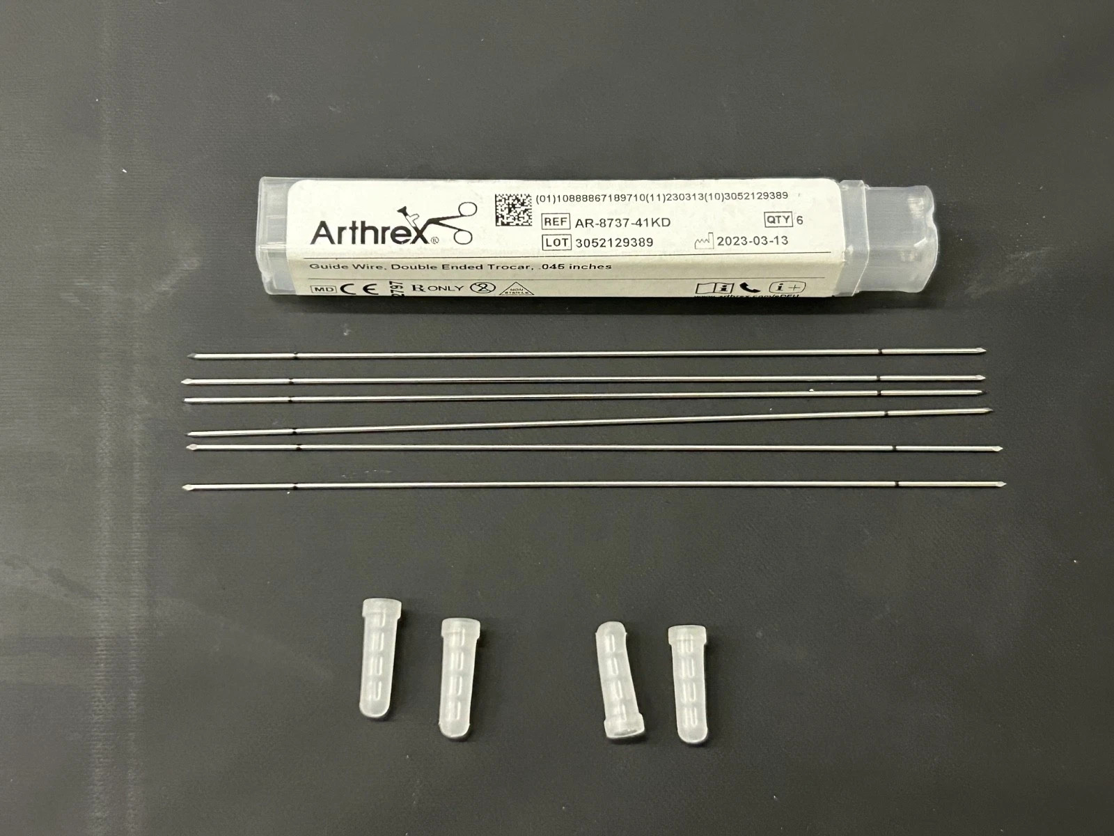 Arthrex Guidewire Double Ended Trocar, .045 Inches, AR-8737-41KD