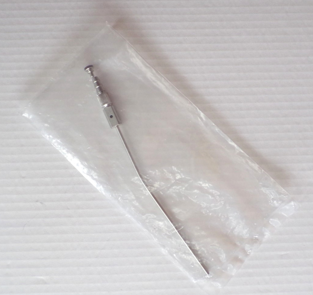Integra Ruggles Redmond RN87611 Frazier Suction Tube 11FR Stainless 7″ Surgical