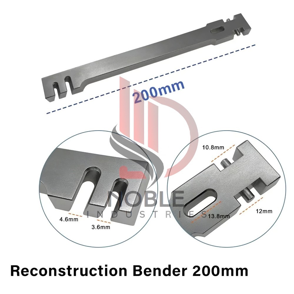 Reconstruction Bender Set Orthopedic Surgical Instrument Plate Bending Irons