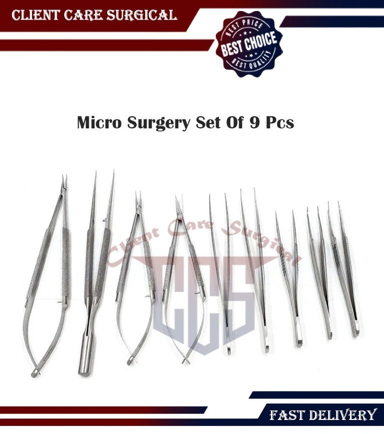 Micro Surgical Instruments Set Micro Surgery Set