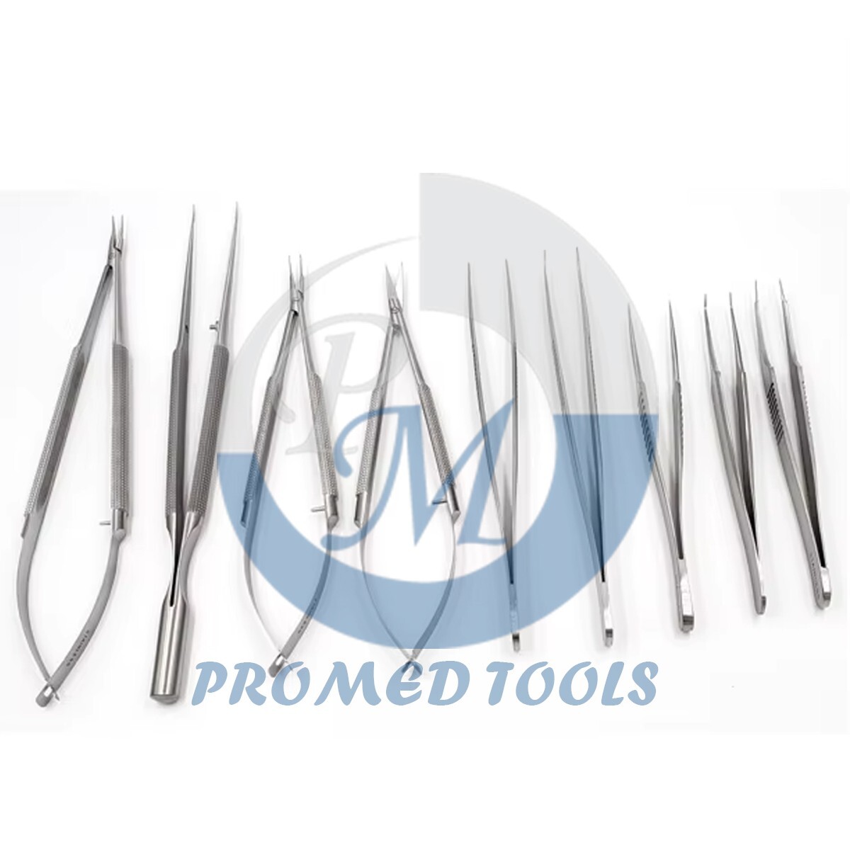 Set of Micro Surgical Surgery Instruments 9 Pcs Set