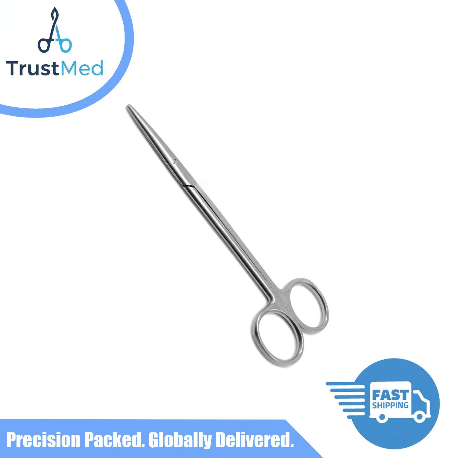 2 Pcs Metzenbaum Dissecting Scissors 5.9″ Surgical Instruments Set German Grade
