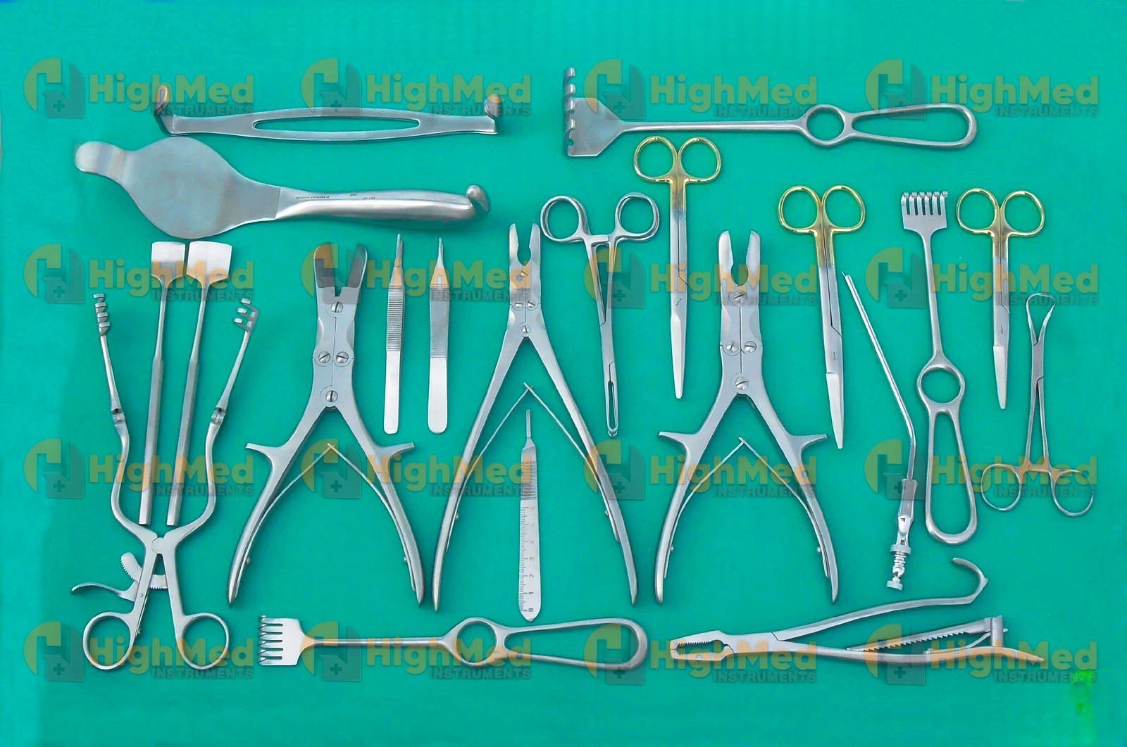 Basic Major Orthopedic Set Surgical Instruments OR Grade Stainless