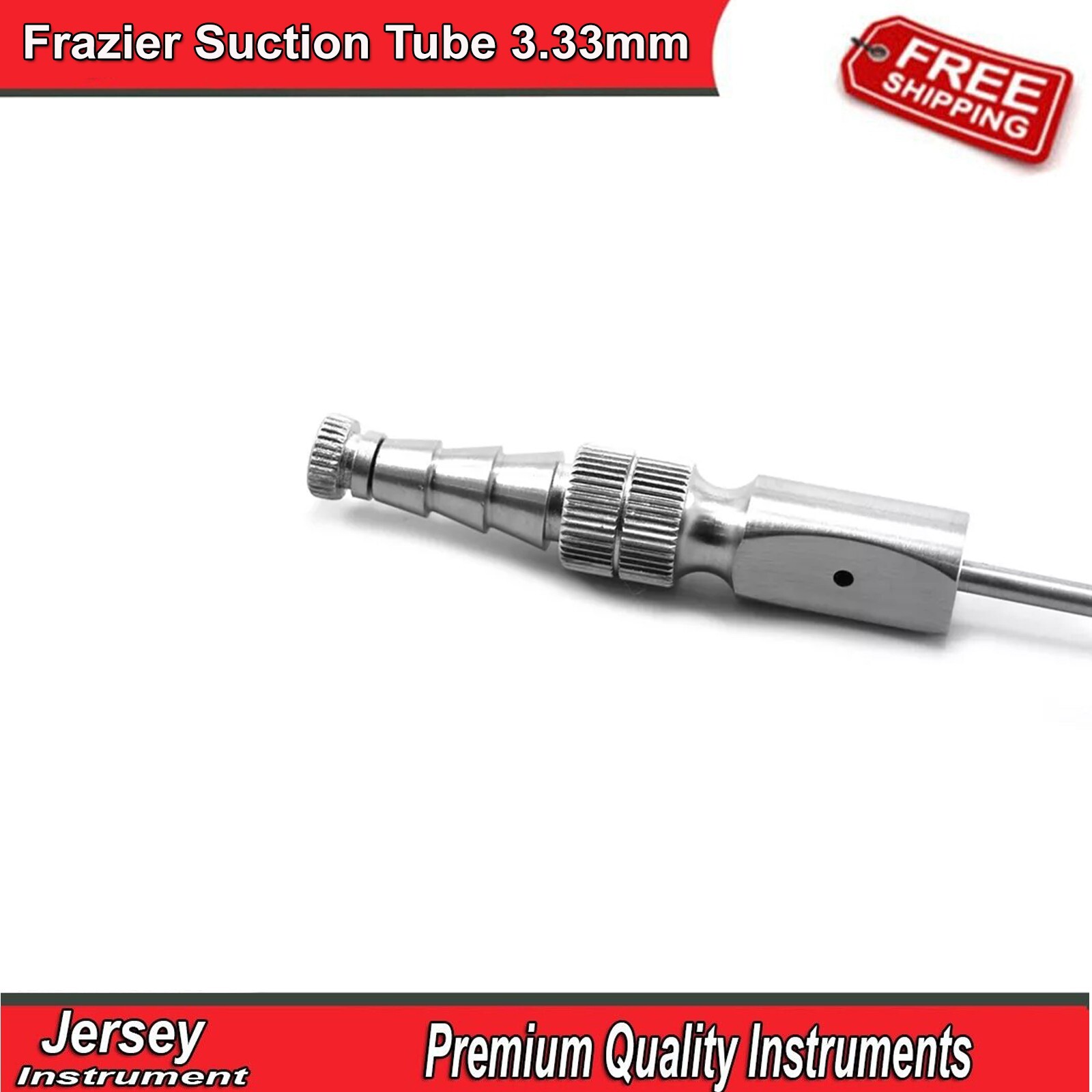 Dental Frazier Suction Tube 3.33mm Surgical Aspirator Diagnostic Instruments CE