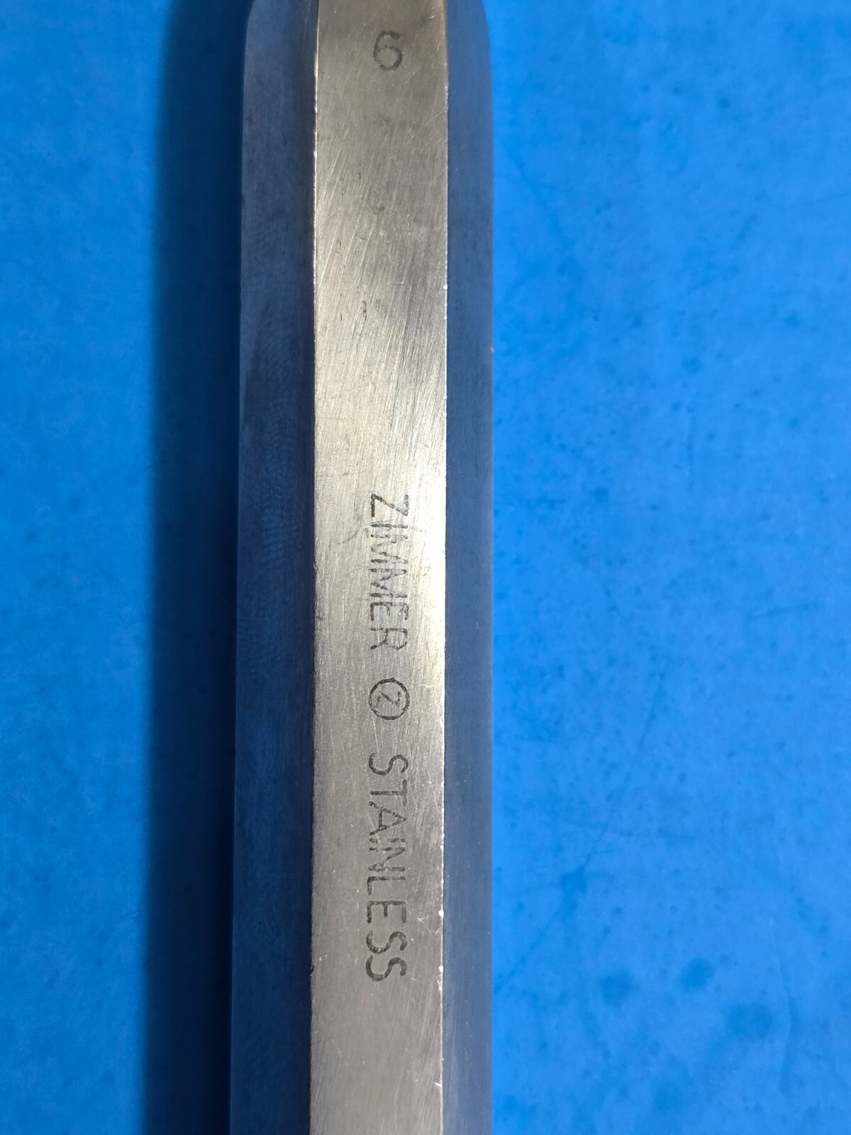 Zimmer 3670 Surgical Orthopedic Brun Curette Size #6 Oval Cup