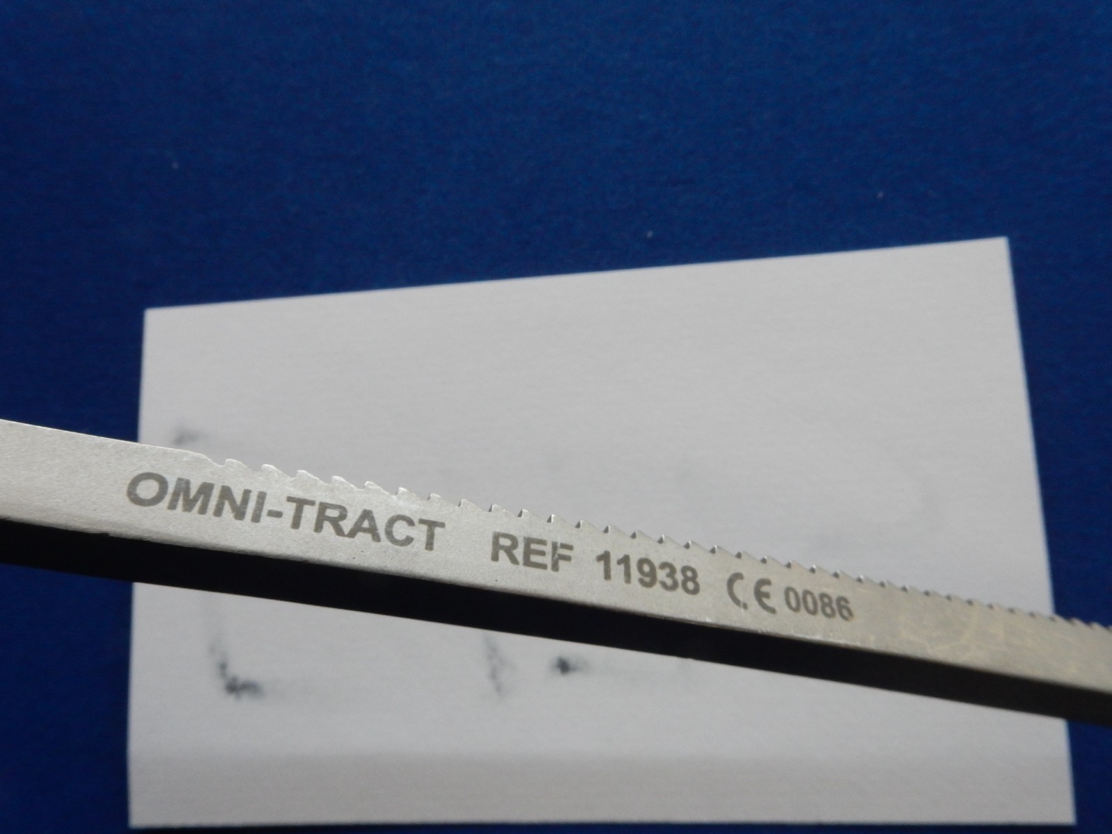 Omni-Tract 11938 Malleable Retractor Blade 1/2″ x4″