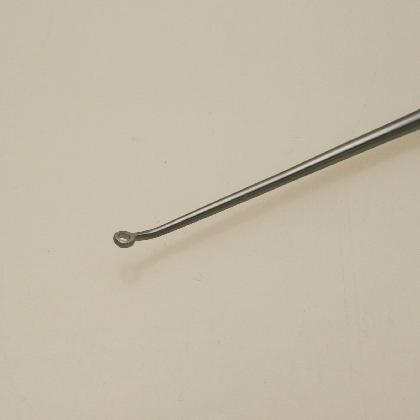 Buck Ear Curette #0 Angled Fenestrated Blunt Tip Surgical Instruments