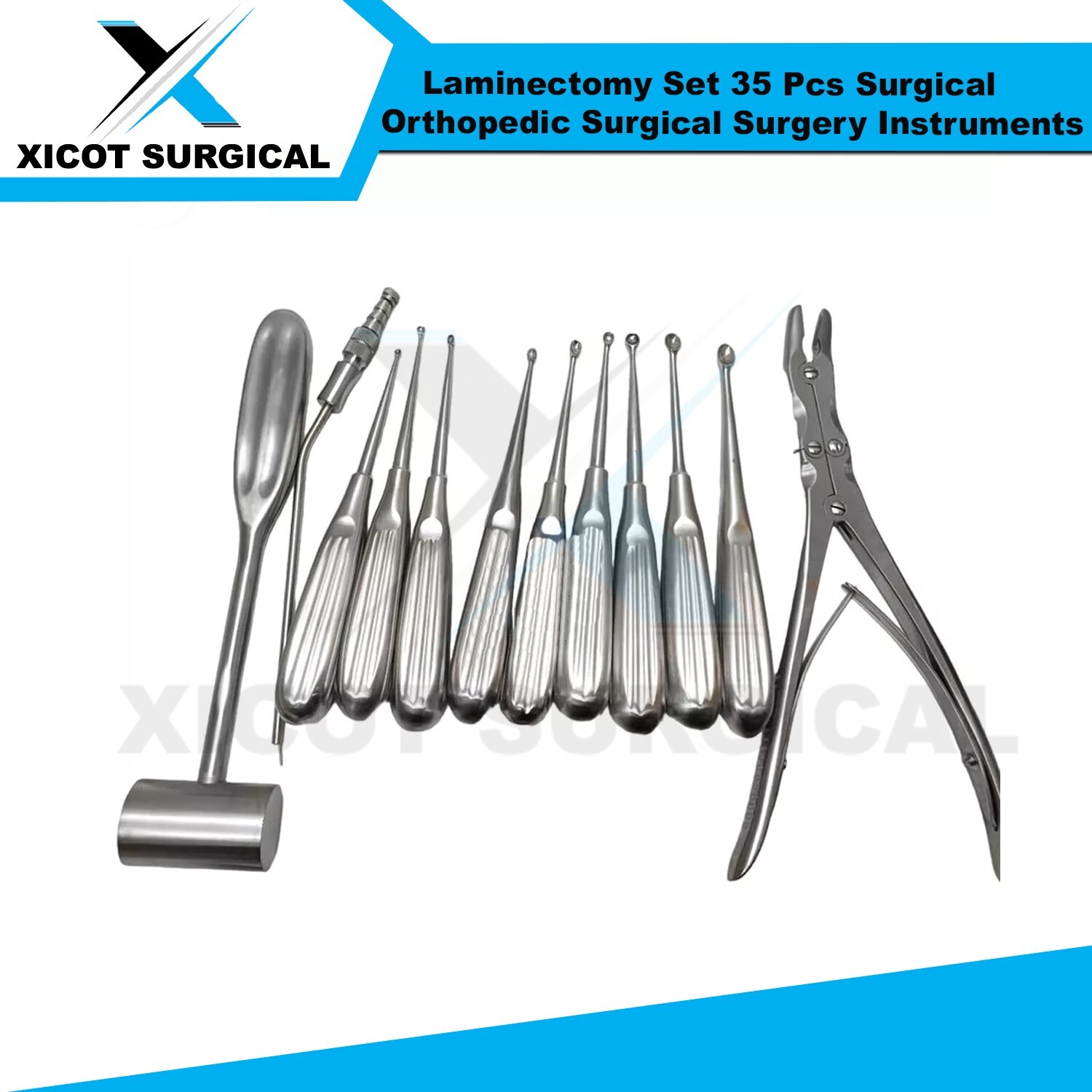 Laminectomy Set 35 Pcs Surgical Orthopedic Surgical Surgery Instruments