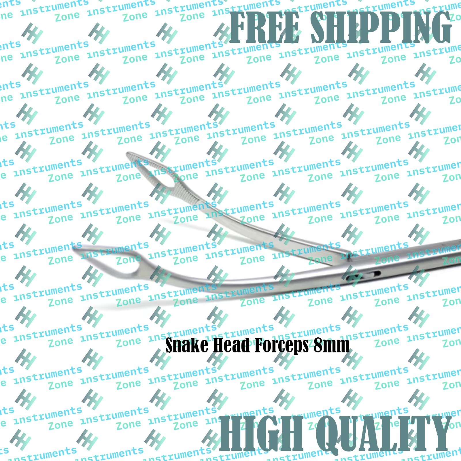 3pcs Thoracoscopic Thoracic Surgery Needle Holder Curved Dissector Snake Forceps