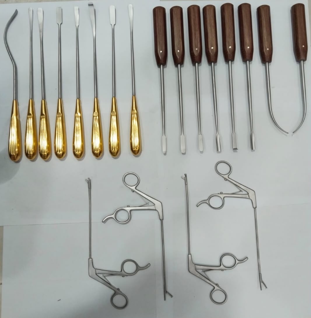 Endoscopic Face Lift Surgery Set With Plastic Surgery Instruments by D-Ortho