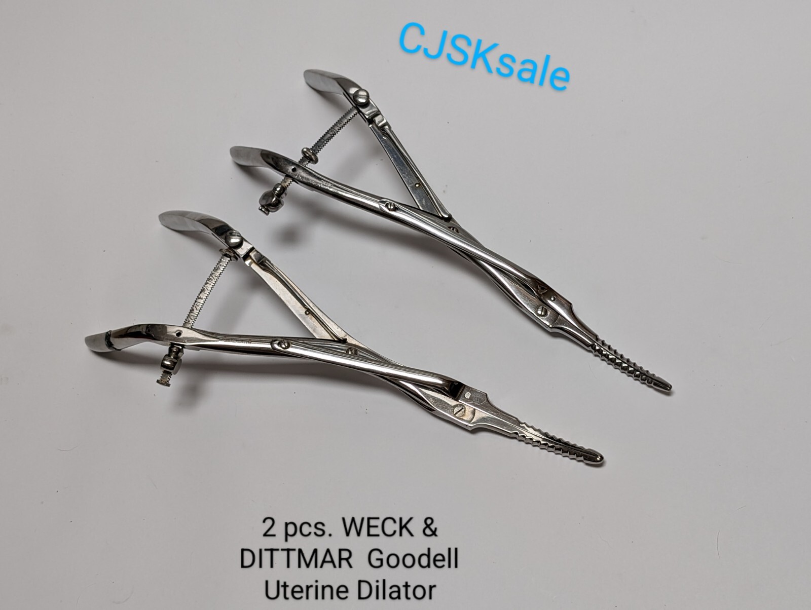 2 pcs. WECK & DITTMAR Goodell Uterine Dilator 13″ (USED).