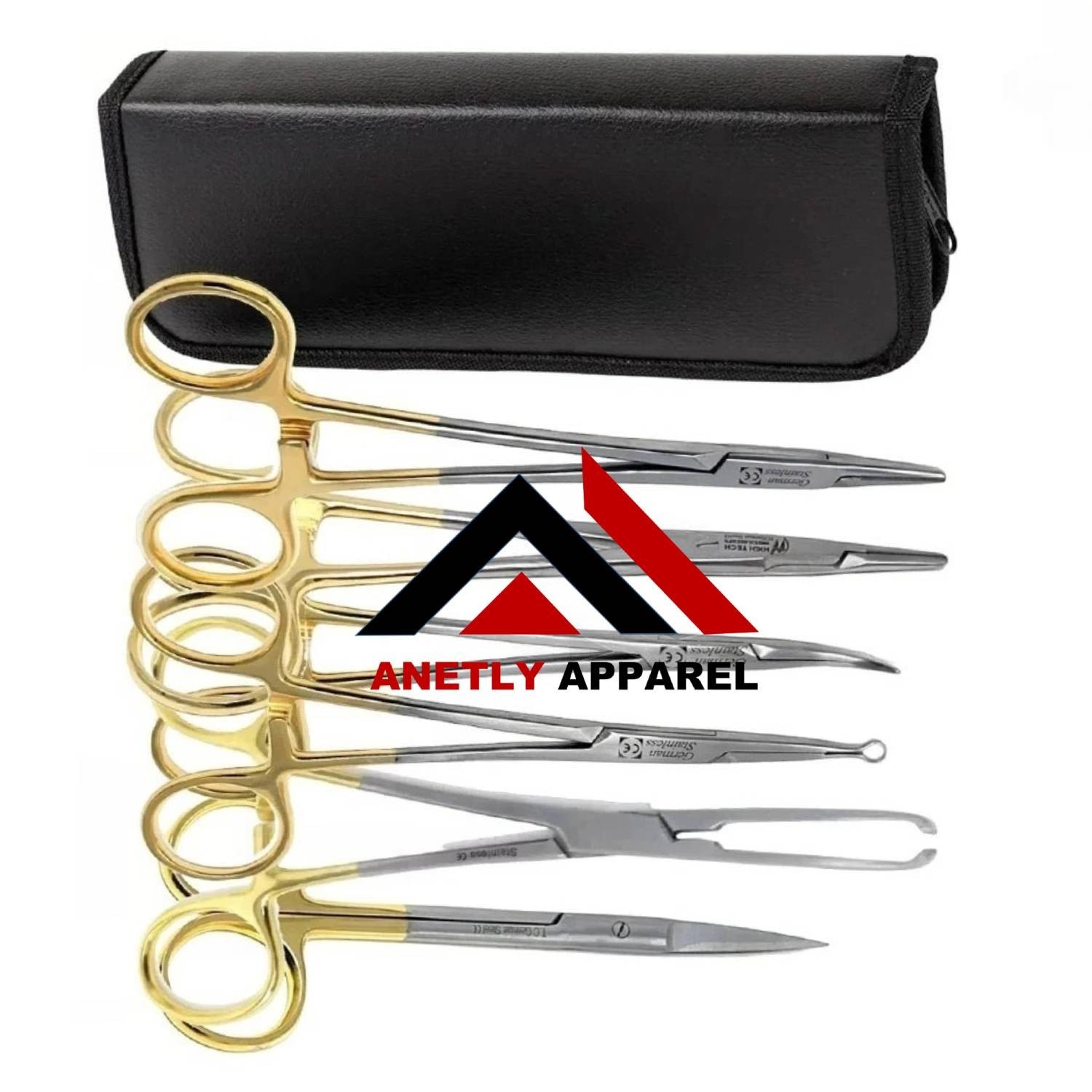 6 Piece German Sutureless Vasectomy Meatotomy Set Urology Surgical Instruments