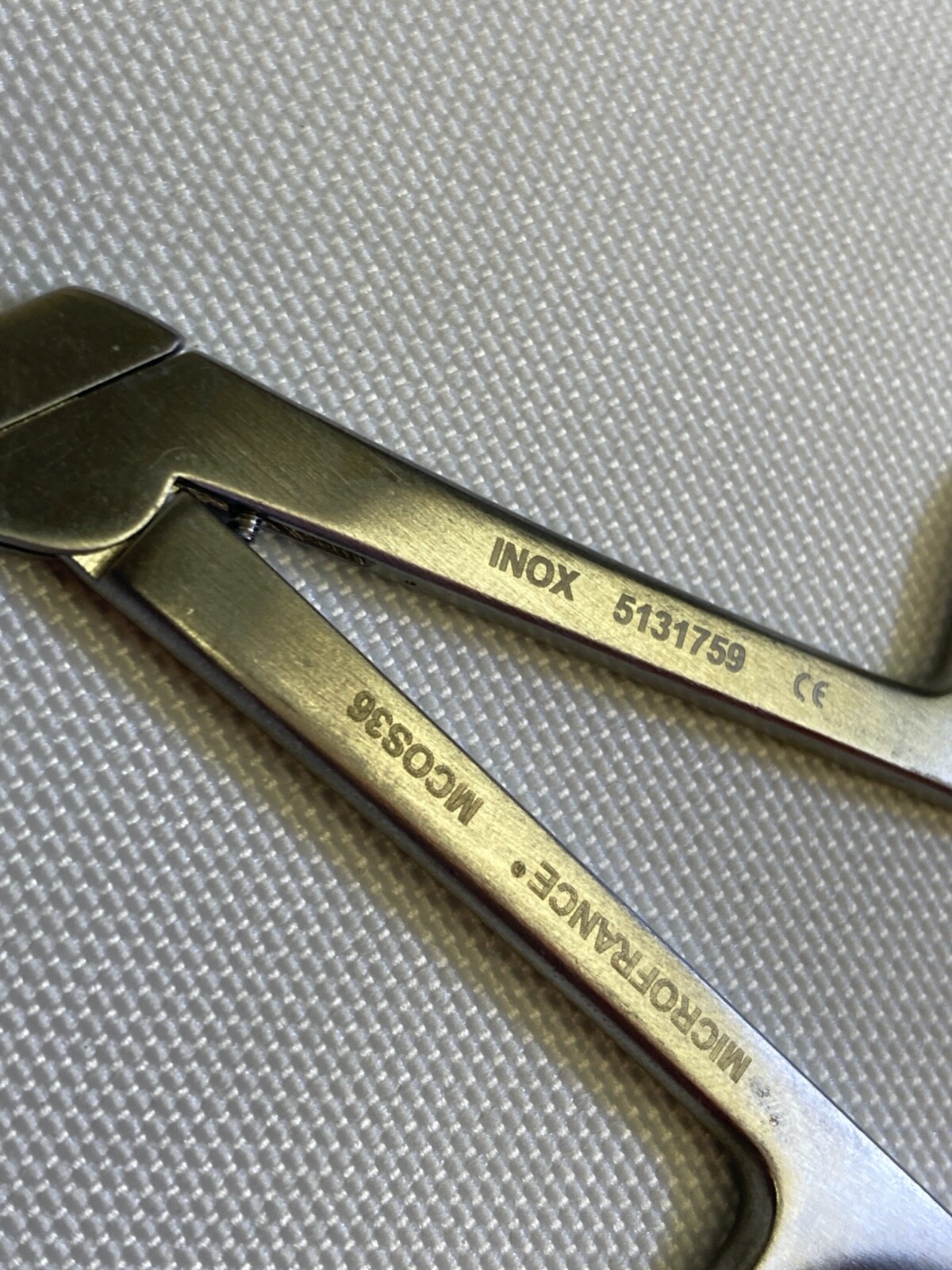 MicroFrance Integra MCOS36 Selesnick Micro Scissor Forceps Curved Right 7mm ENT