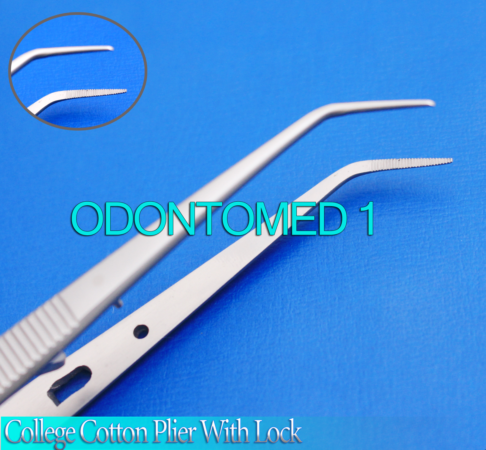 6 College Cotton Plier with lock Surgical Instruments