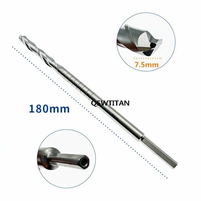 Orthopedic cannulated drill bit for Tibia bone drill bit pet Instruments