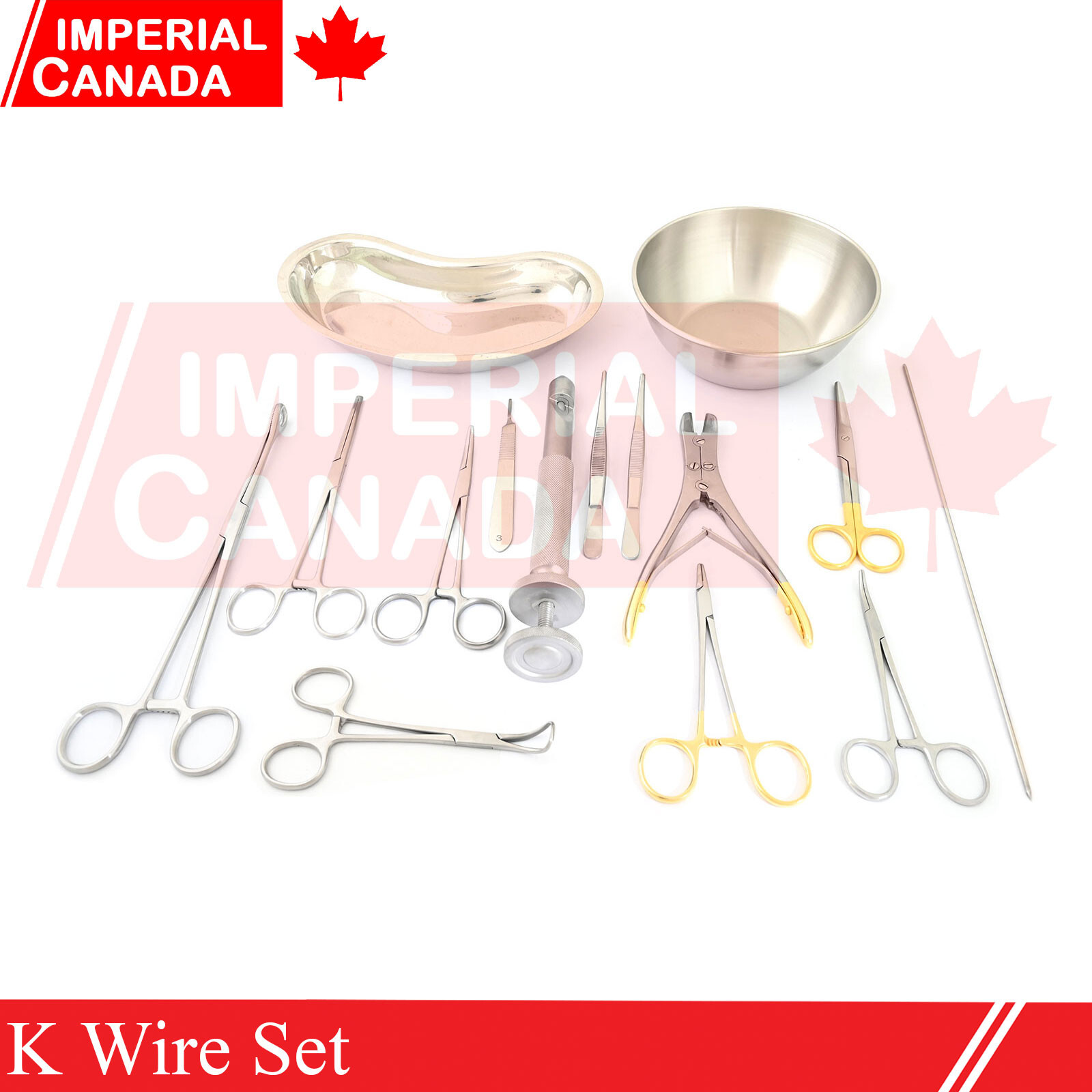 29 Pcs K Wire Set External Fixator Basic Orthopaedic Minor Nasal Surgery DS-1646