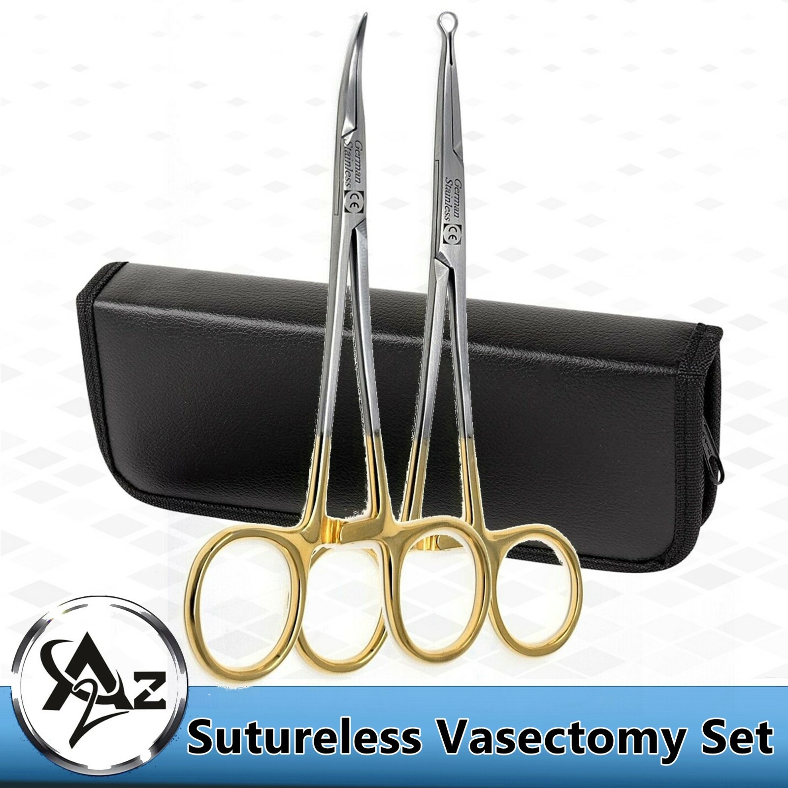 Sutureless Vasectomy Surgery Set Surgical Instruments German Stainless CE