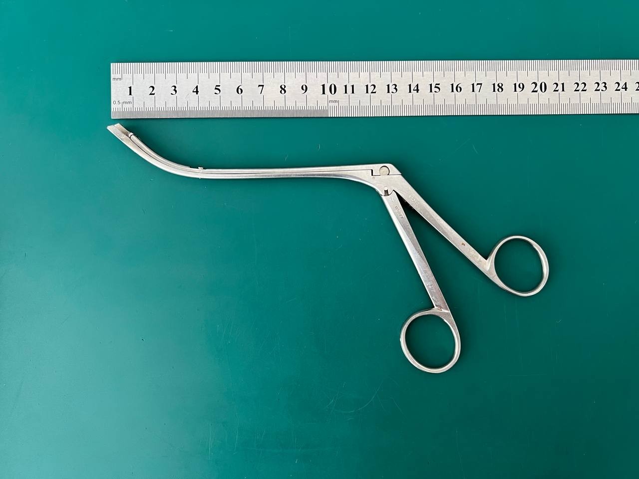 Storz N6177 Ronis Adenoid Punch Forceps No. 1. Triangular. 7mm triangular basket