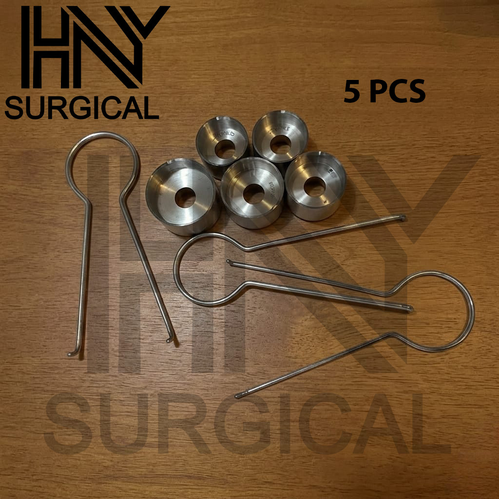 Freeman Areola Marker Set Of 5 Pieces Breast Markers, Breast Surgery Instruments