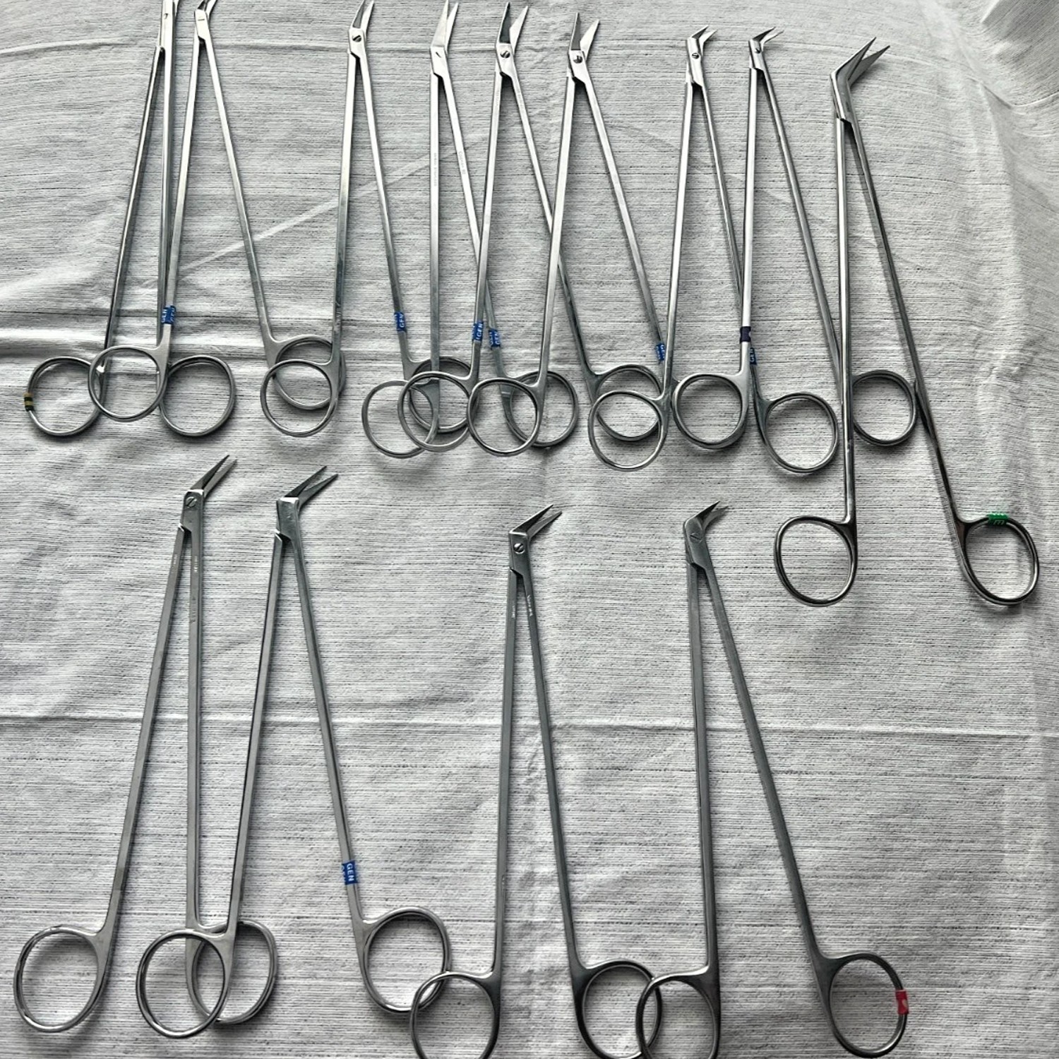 Potts-Smith Angled Dissecting Vascular Scissors Various Angle, Germany Stainless